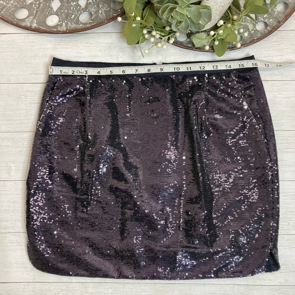 J. Crew Mini Sequin Skirt - Picture 6 of 10